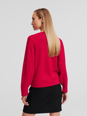 Pull-over Karl Lagerfeld en rouge