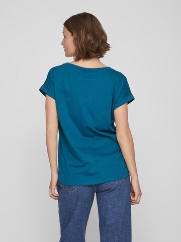 VILA T-Shirt 'Dreamers' in Blau