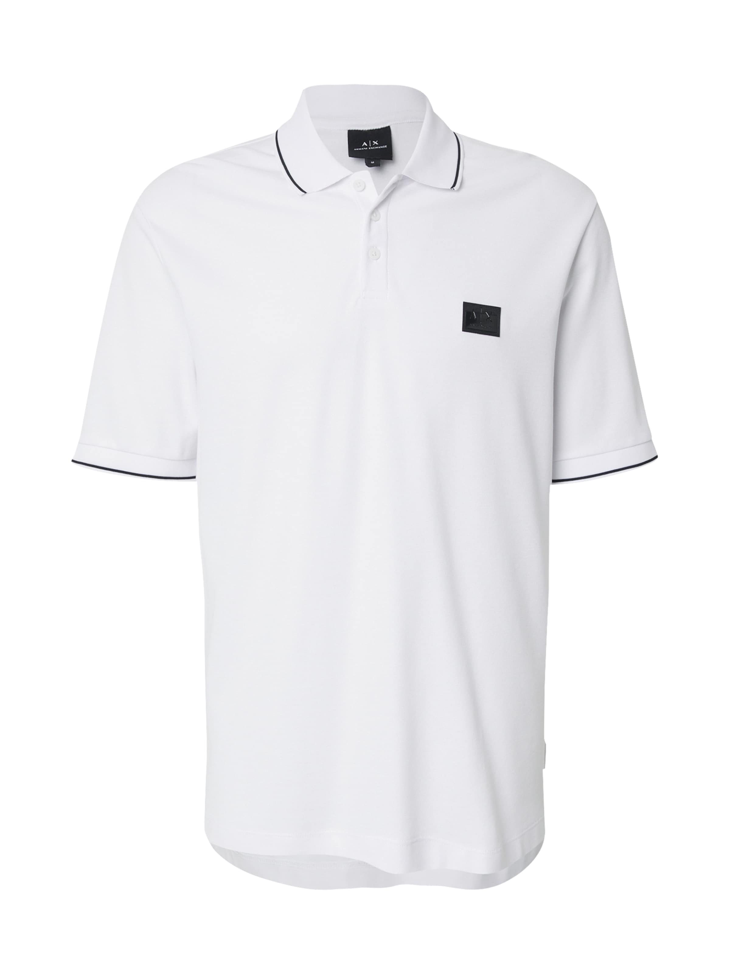 Tricou de la ARMANI EXCHANGE pe alb: față