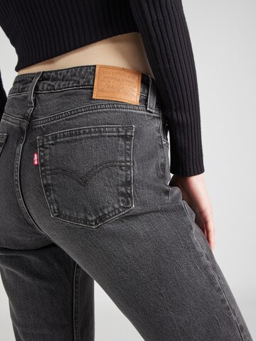 LEVI'S ® Regular Jeans 'Low Pitch Straight' in Zwart