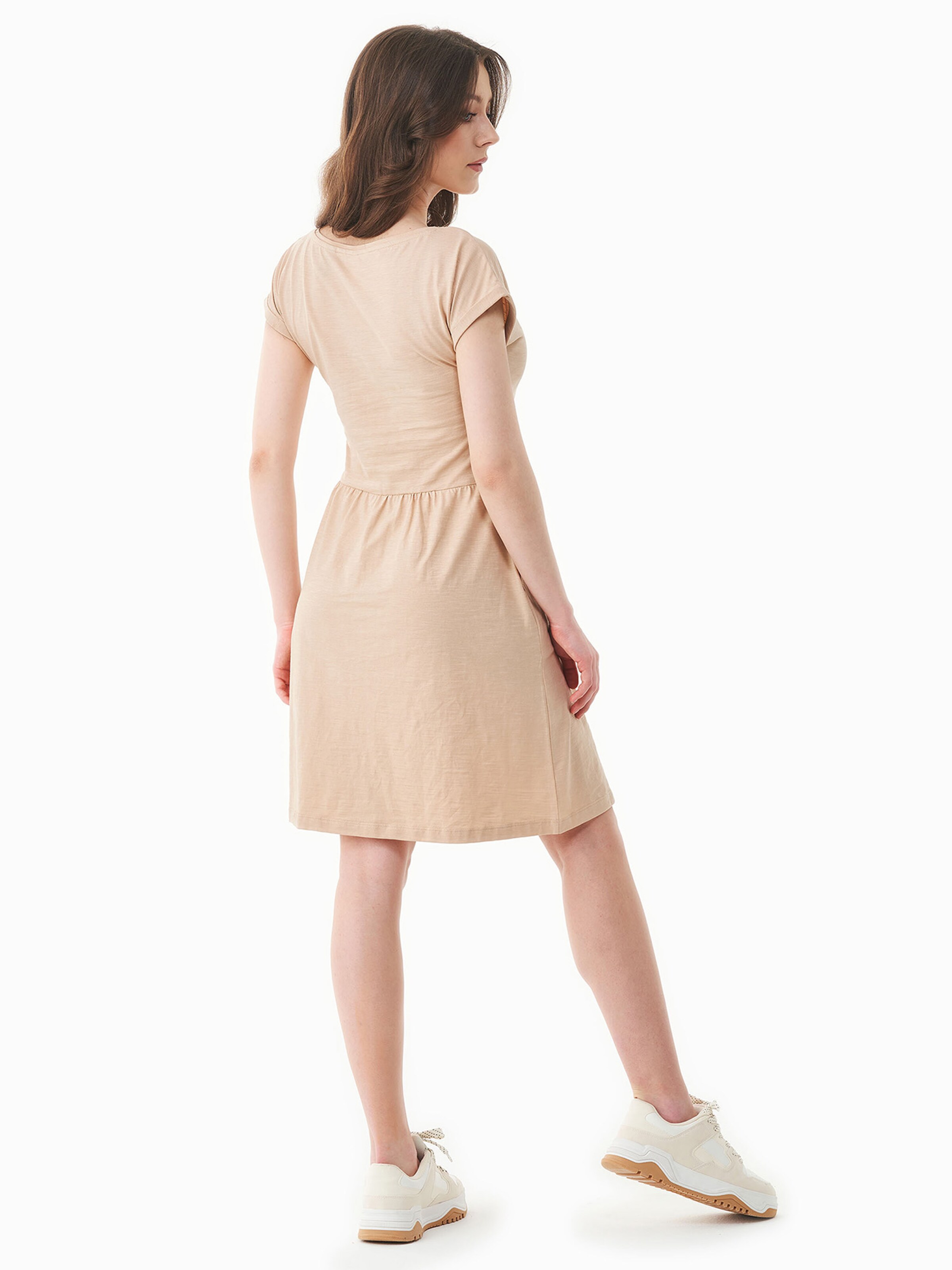 Organication Dress in Beige