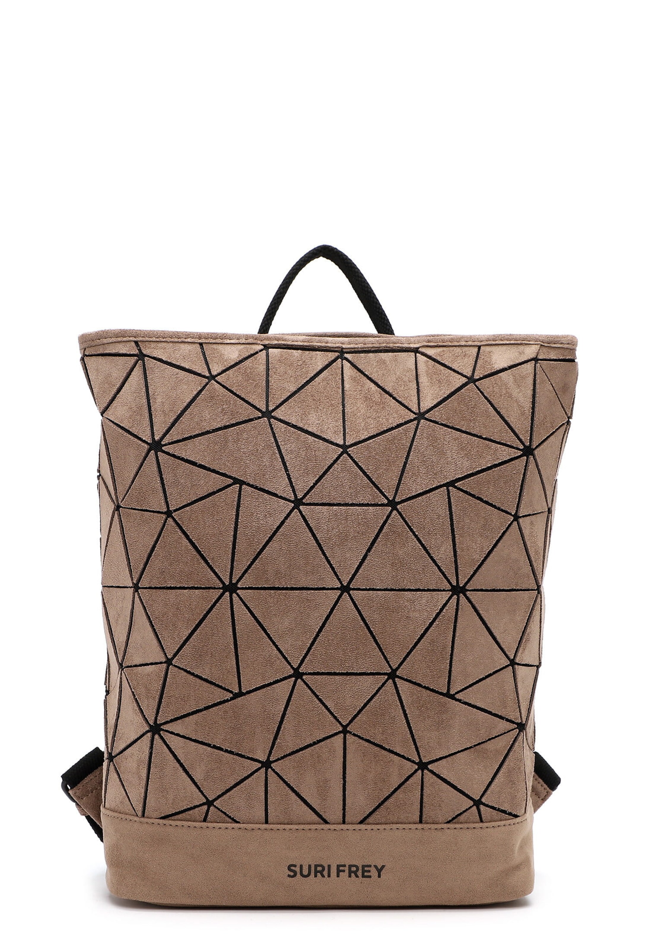 Zaino 'SURI' di Suri Frey in beige: frontale