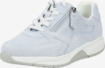 Baskets basses GABOR en bleu : devant