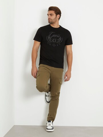 GUESS Slim fit Cargo Pants in Green