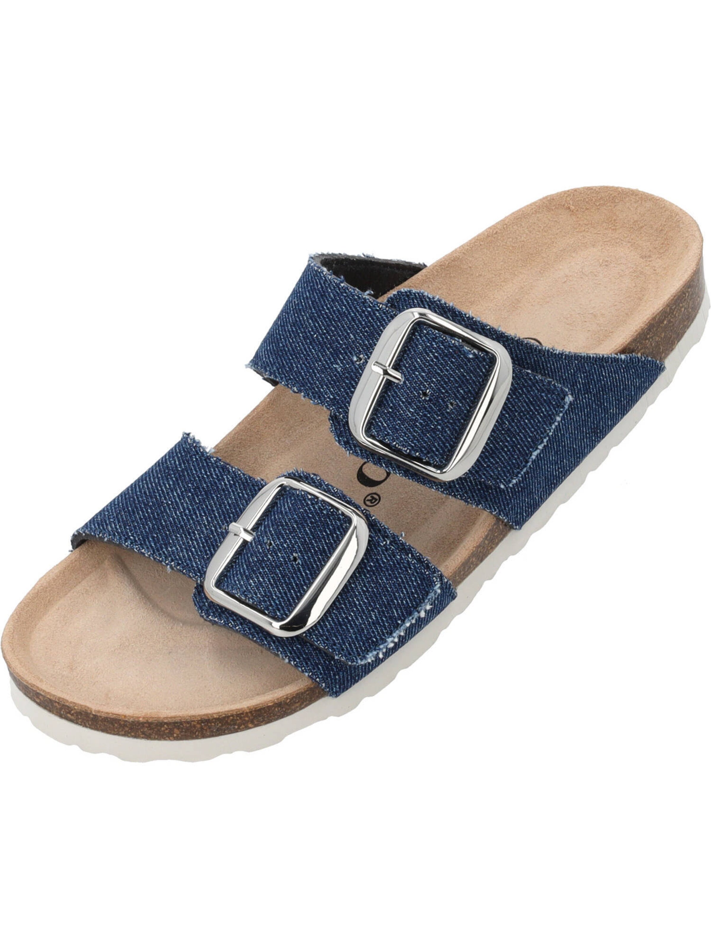 Palado - Sapato aberto 'Samos' em azul: frente