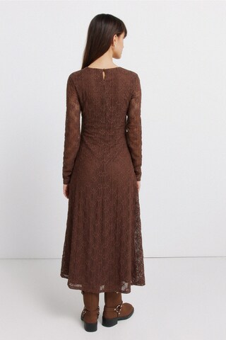 Springfield Jurk in Bruin