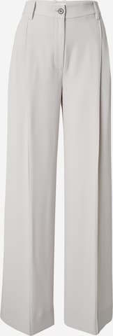 Regular Pantaloni cu dungă de la Calvin Klein pe gri: față
