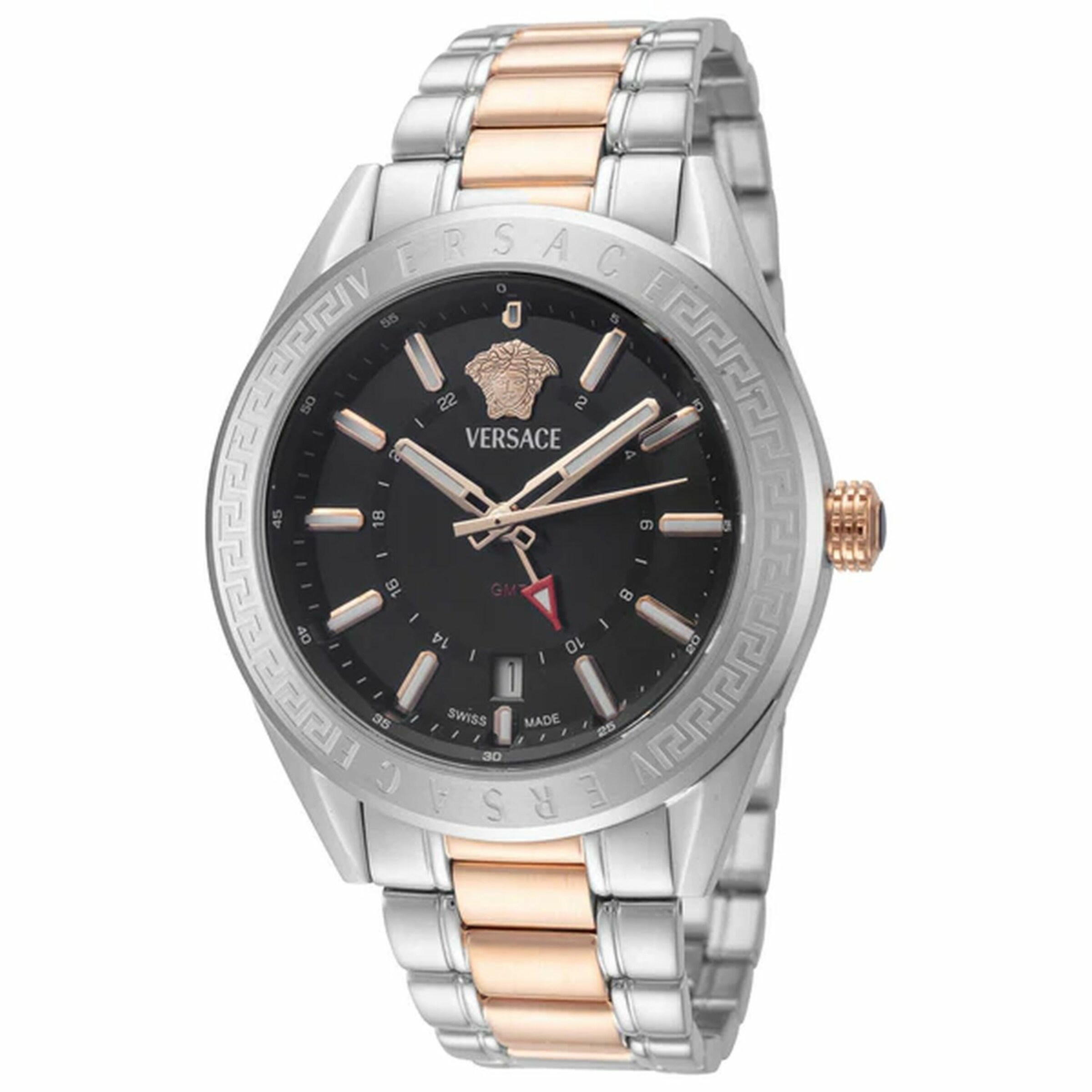 VERSACE Analog watch in 42 in Silver, Item view