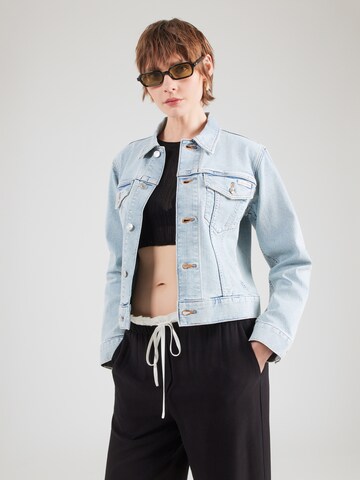 Calvin Klein Jeans Демисезонная куртка в Синий: спереди