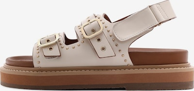 Derimod Sandale in 36 in creme, Produktansicht