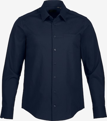 JP1880 Overhemd in Blauw: voorkant