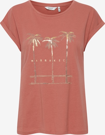 b.young T-Shirt mit Print in Pink: predná strana