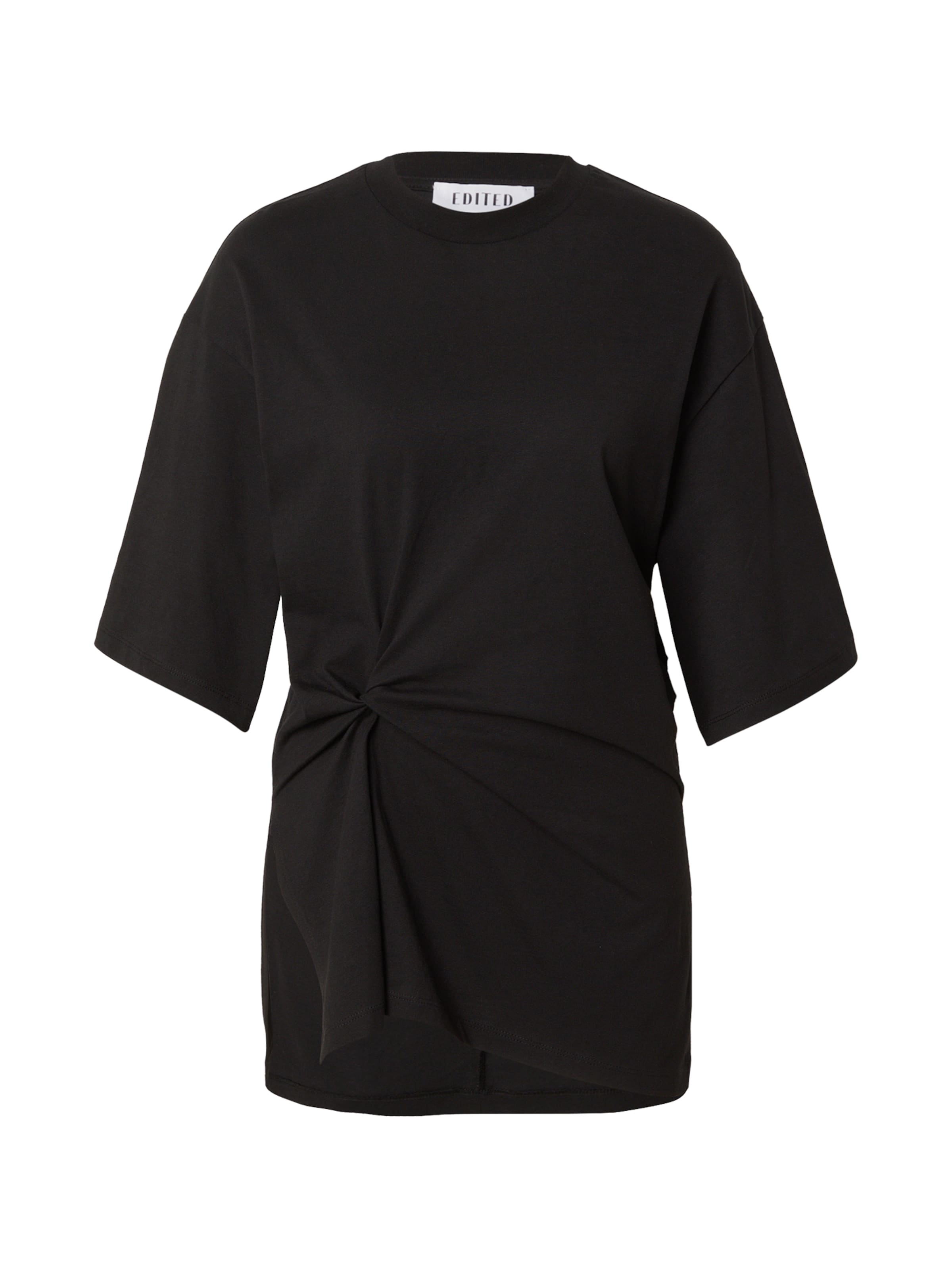 EDITED Shirt 'Derya' in Schwarz: Vorderseite