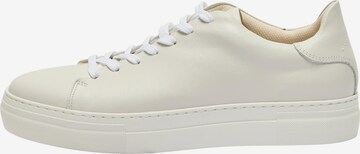 Baskets basses 'David' SELECTED HOMME en blanc : devant