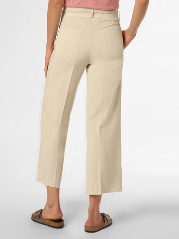 Cambio Wide leg Pleated Pants ' Cherilyn ' in Beige