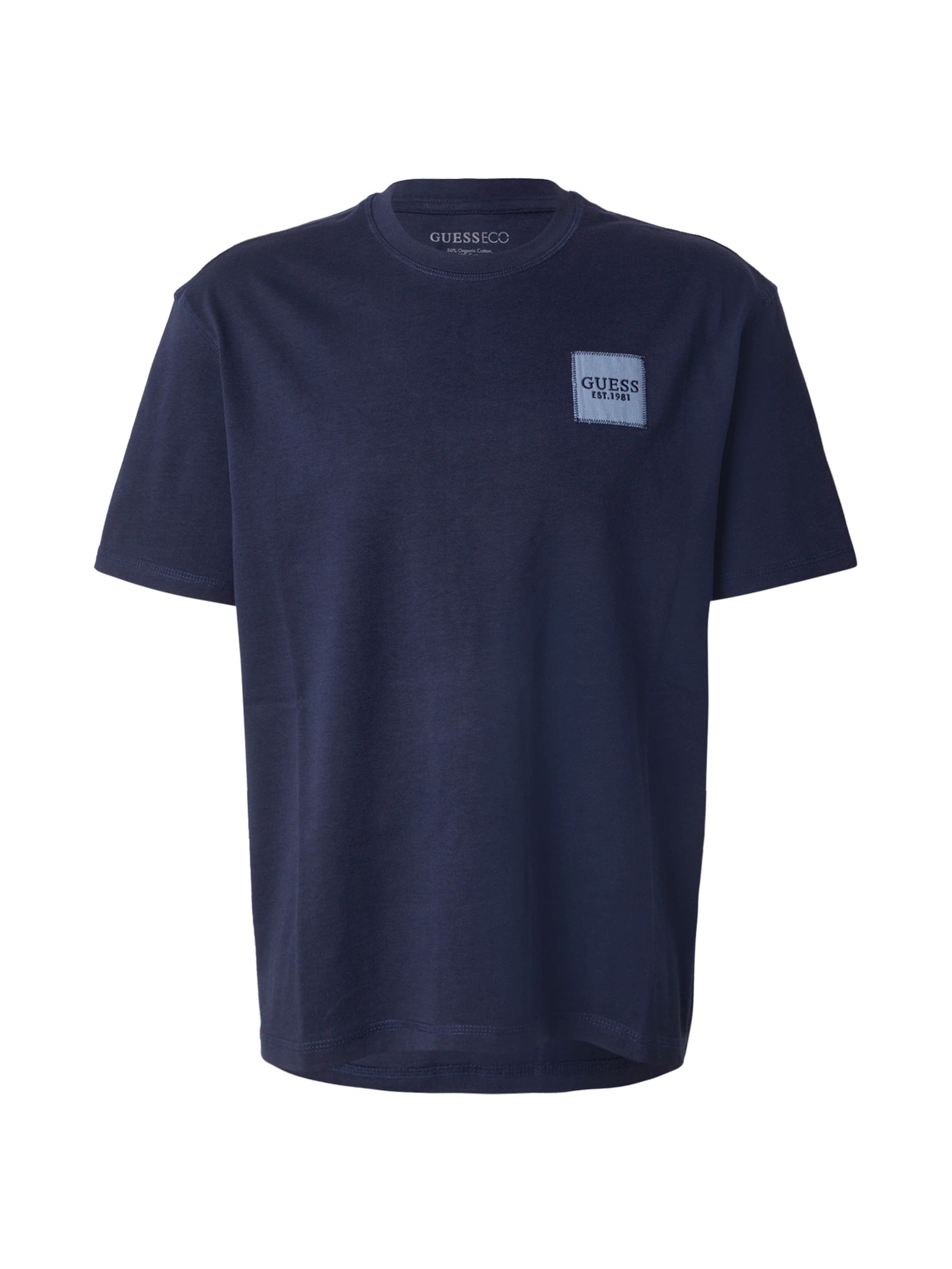 GUESS T-Shirt in Blau: Vorderseite