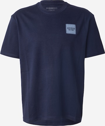 GUESS Shirt in Blue: front