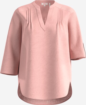 s.Oliver Blouse in Pink: front