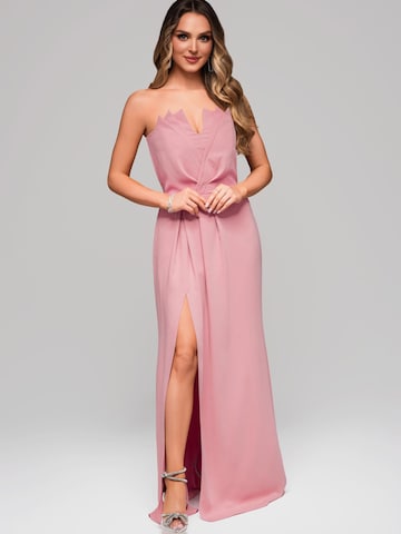 Ombre Evening dress in Pink