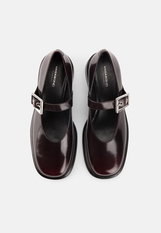 VAGABOND SHOEMAKERS Baleríny s řemínky 'ELLIS' – červená