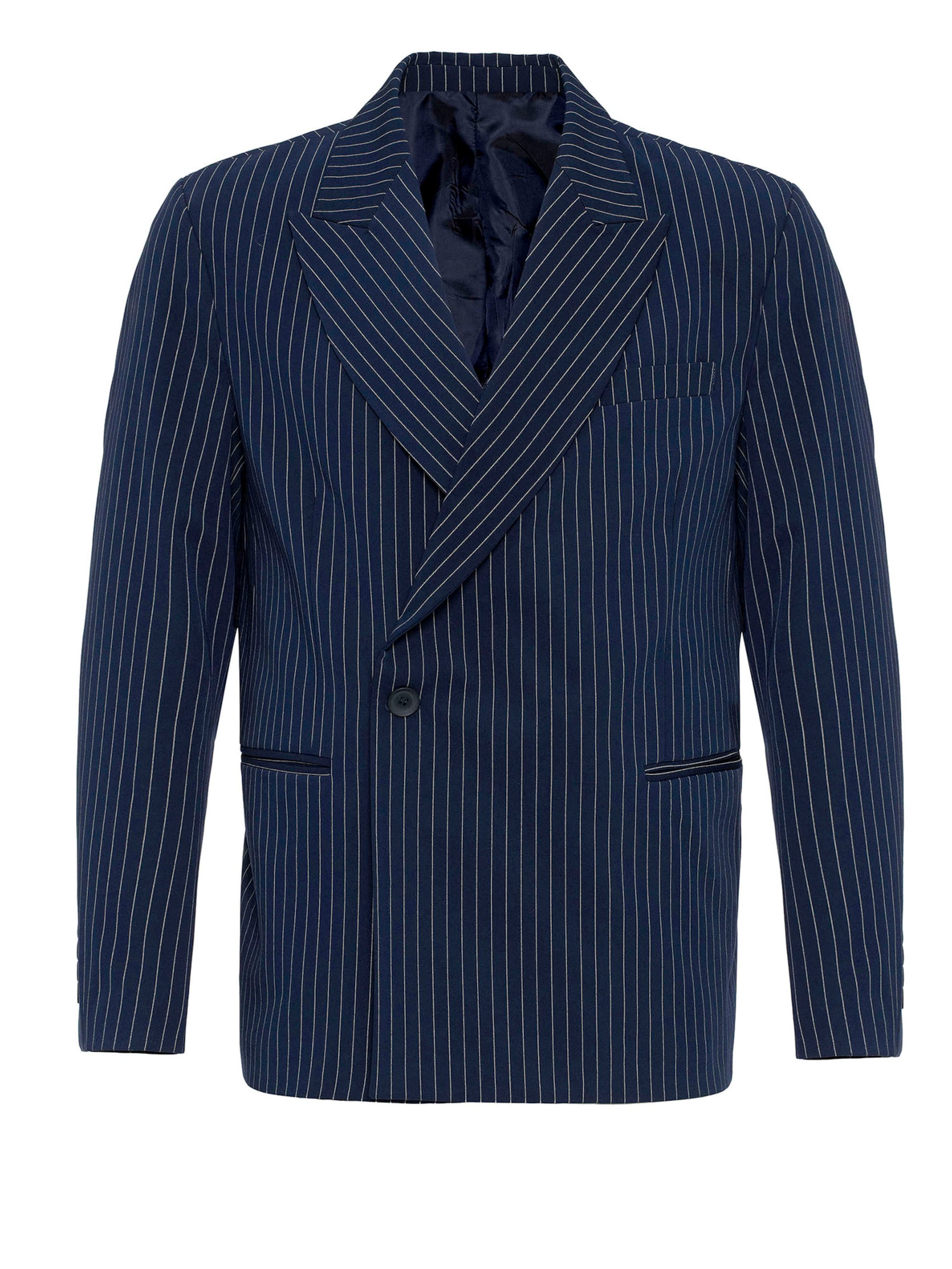 Antioch Ανδρικό σακάκι σε λουλακί / μαύρο, Άποψη προϊόντος