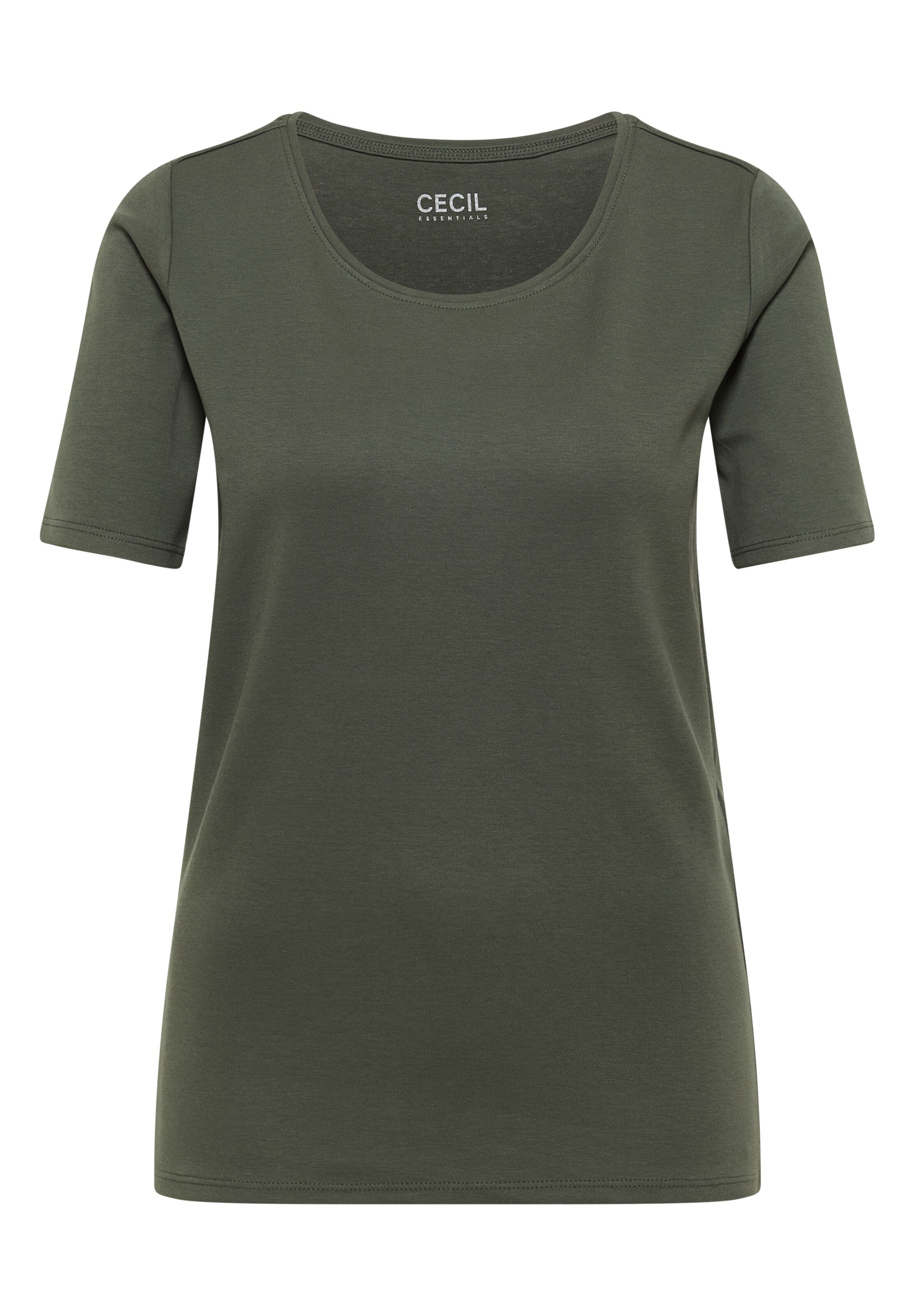 CECIL T-Shirt in Grün: Vorderseite
