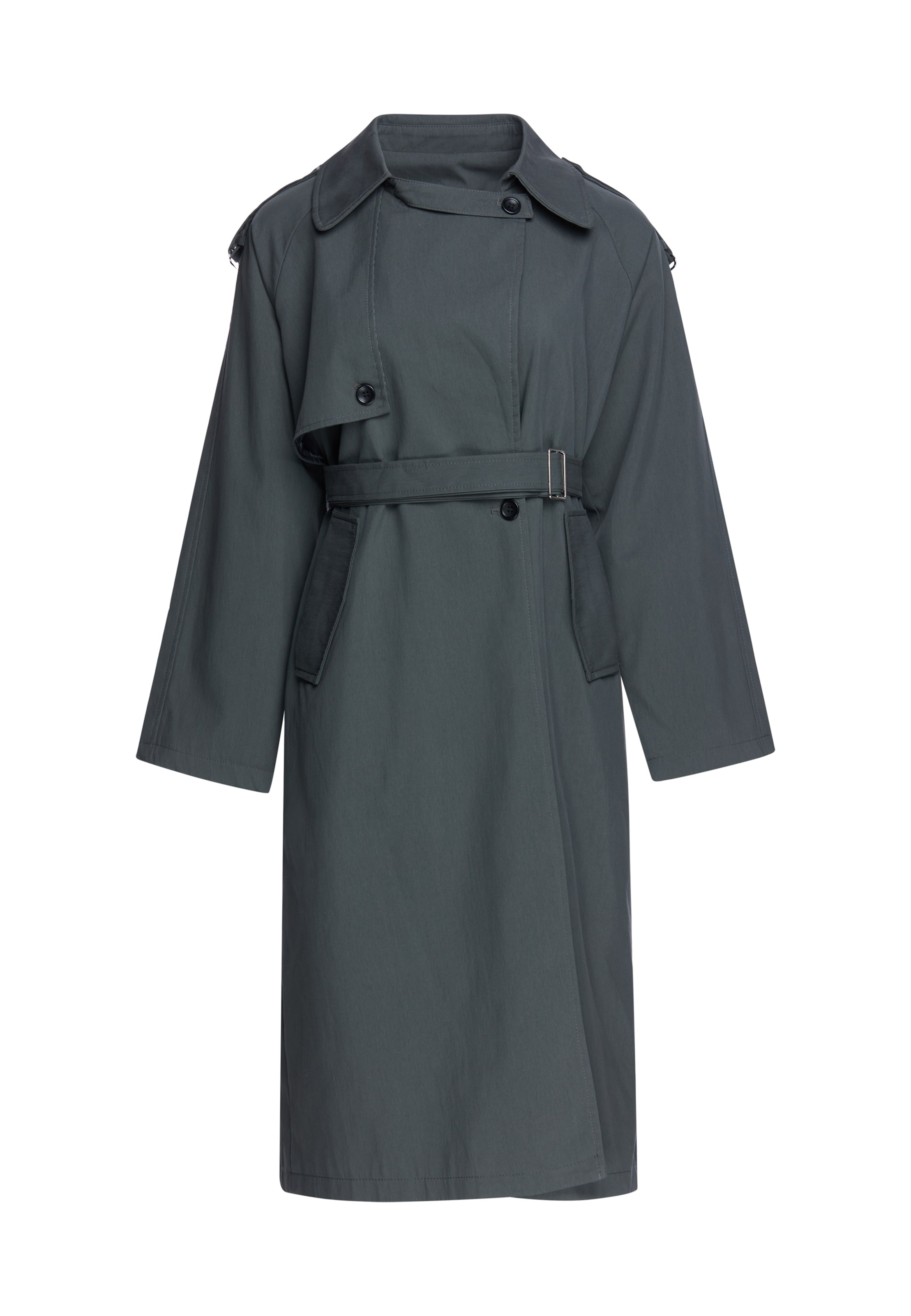Manteau mi-saison usha BLACK LABEL en gris : devant