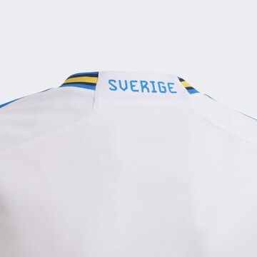 ADIDAS PERFORMANCE Performance Shirt 'Sweden 22 Away' in White