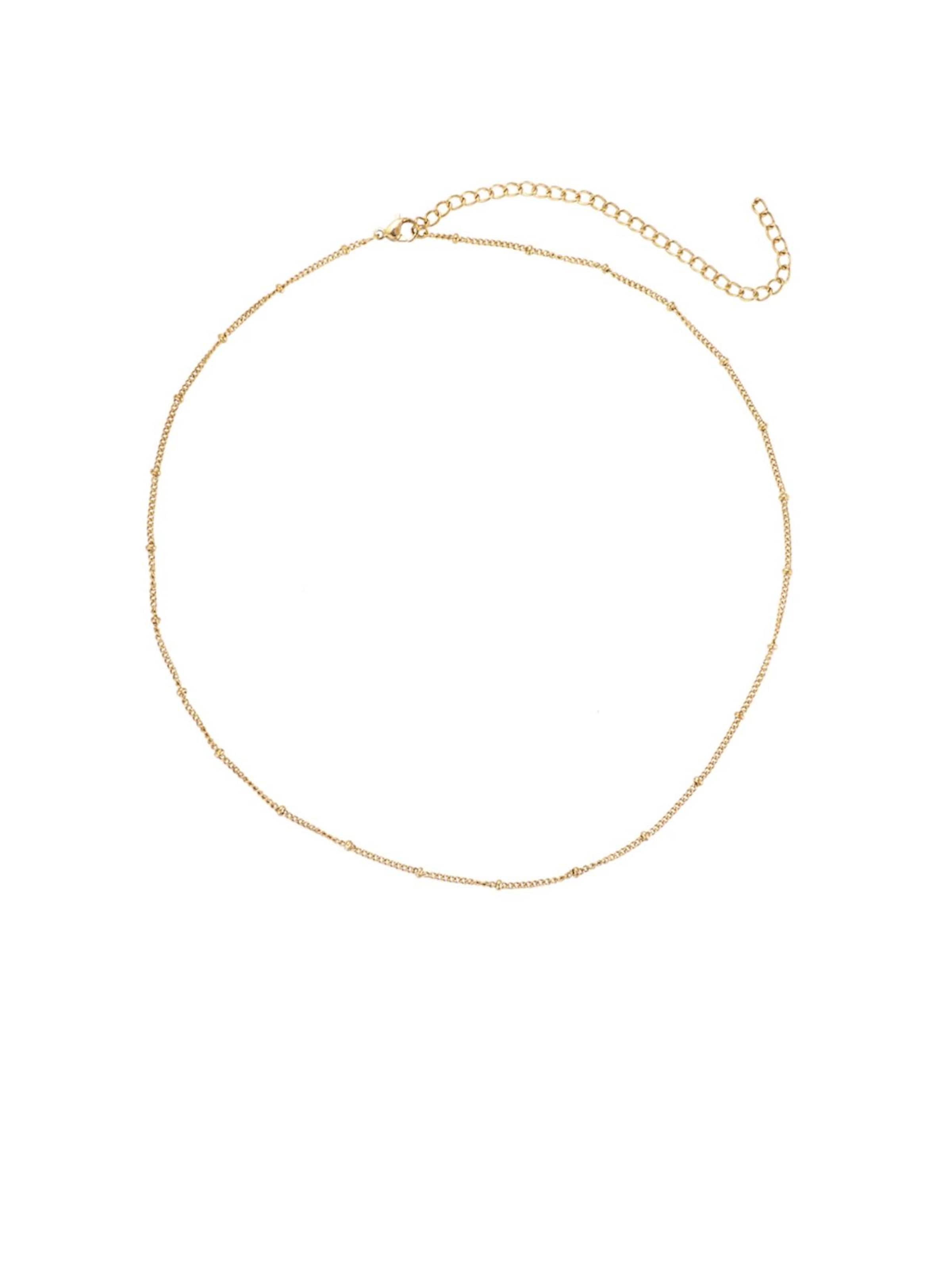 Chaîne 'ELINA' Cala Rose en or : devant