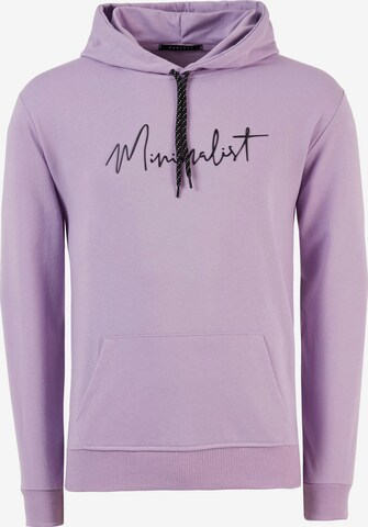 Sweat-shirt Buratti en violet : devant