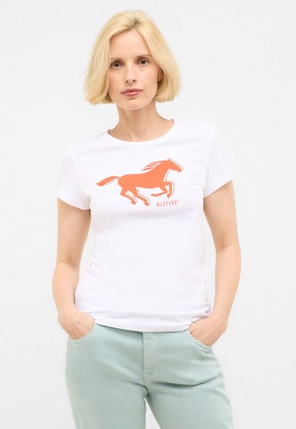 MUSTANG Shirt 'Loa' in White: front