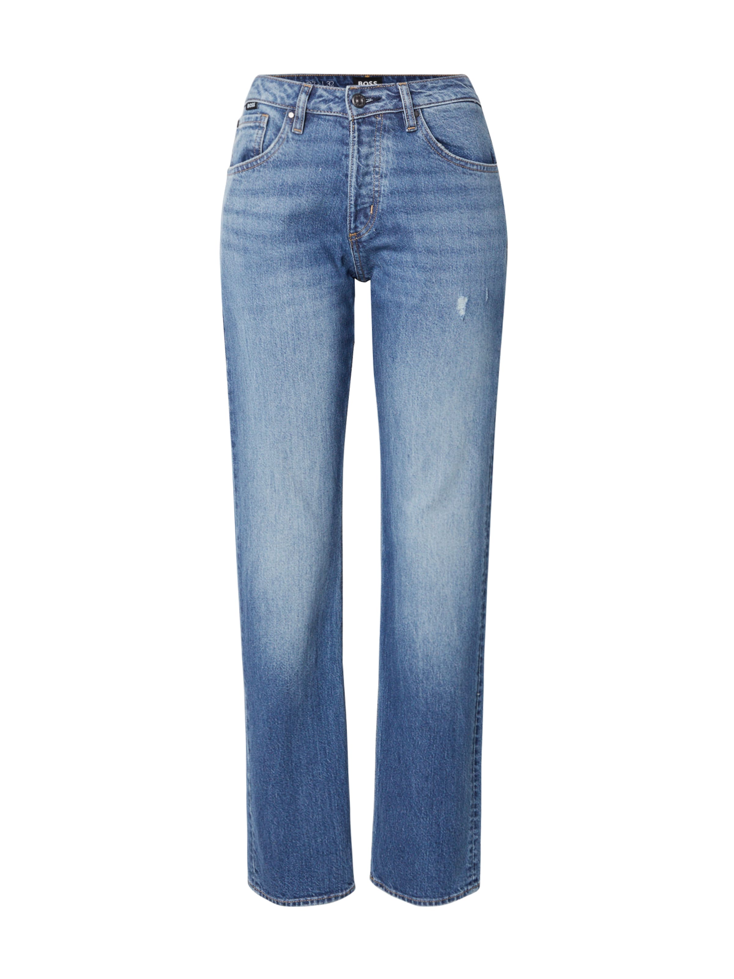 BOSS Bootcut Kavbojke 'CLASSIC' | modra barva: sprednja stran