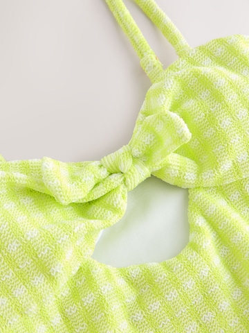 Next - Bandeau Fato de banho em verde