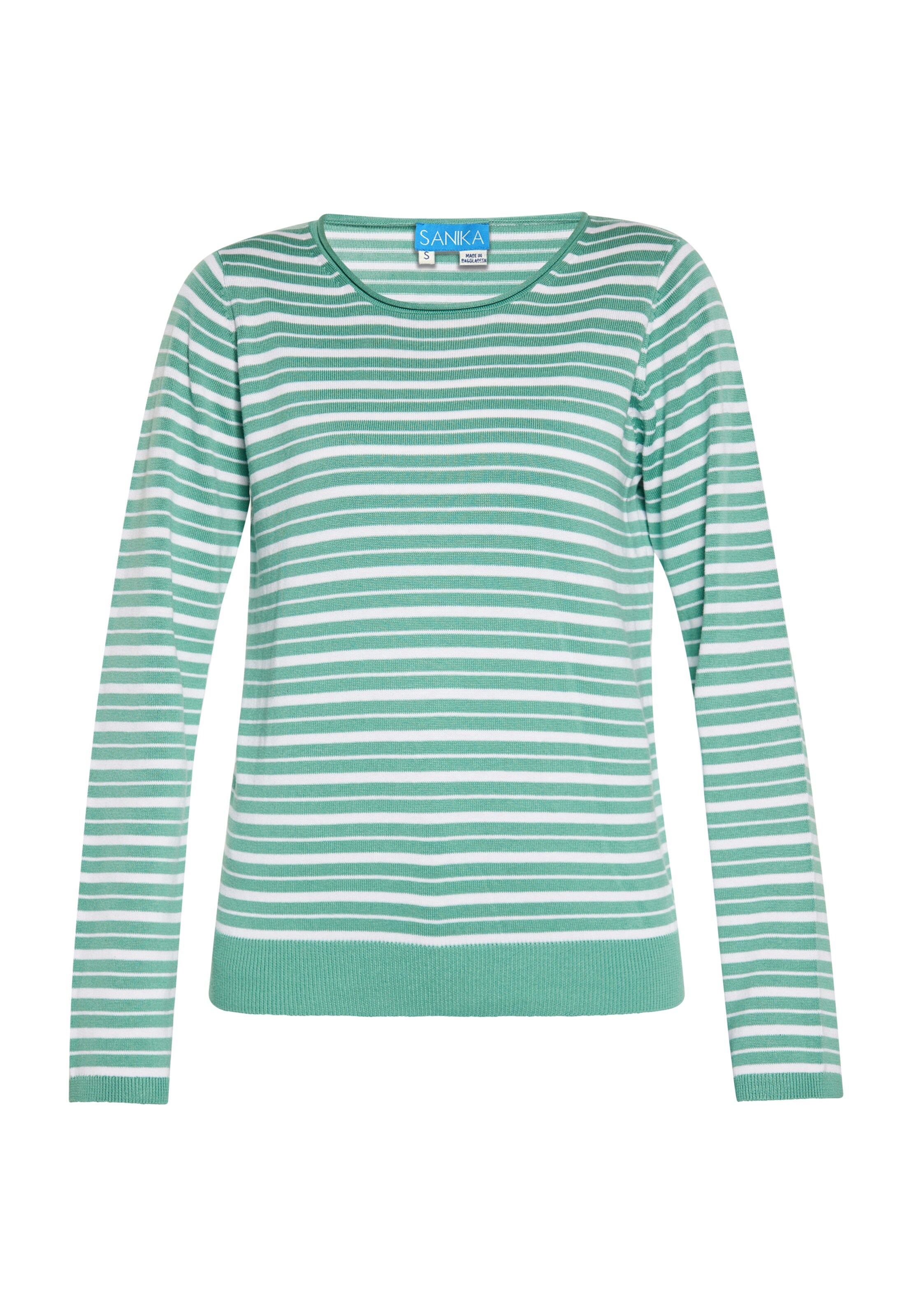 SANIKA Trui in Groen: voorkant