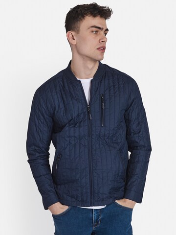 Signal Between-Season Jacket 'Larry ' in Blue: front