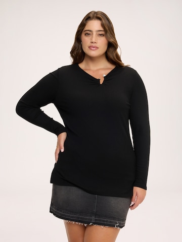 T-shirt Fiorella Rubino en noir
