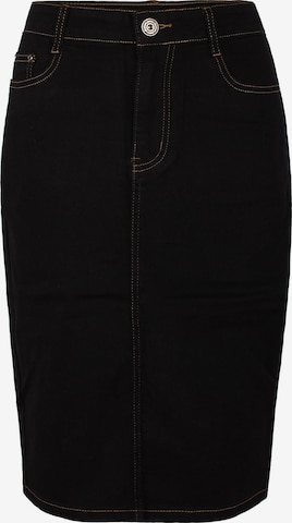 Fraternel Skirt in Black: front