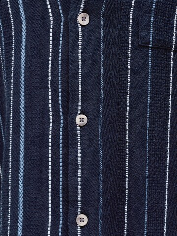 mėlyna JACK & JONES Patogus modelis Marškiniai 'JJEBRADLEY'