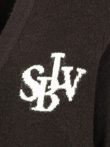 Sublevel Gebreid vest in Bruin