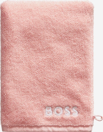 BOSS Home Washcloth 'PLAIN' in Pink