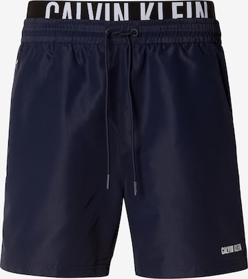 zils Calvin Klein Swimwear Peldšorti 'Intense Power': no priekšpuses