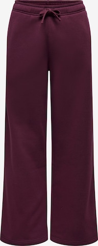 Pantaloni 'ONLBest' di ONLY in rosso: frontale