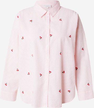 rožinė ONLY Carmakoma Palaidinė 'CARNEW LINA GRACE': priekis