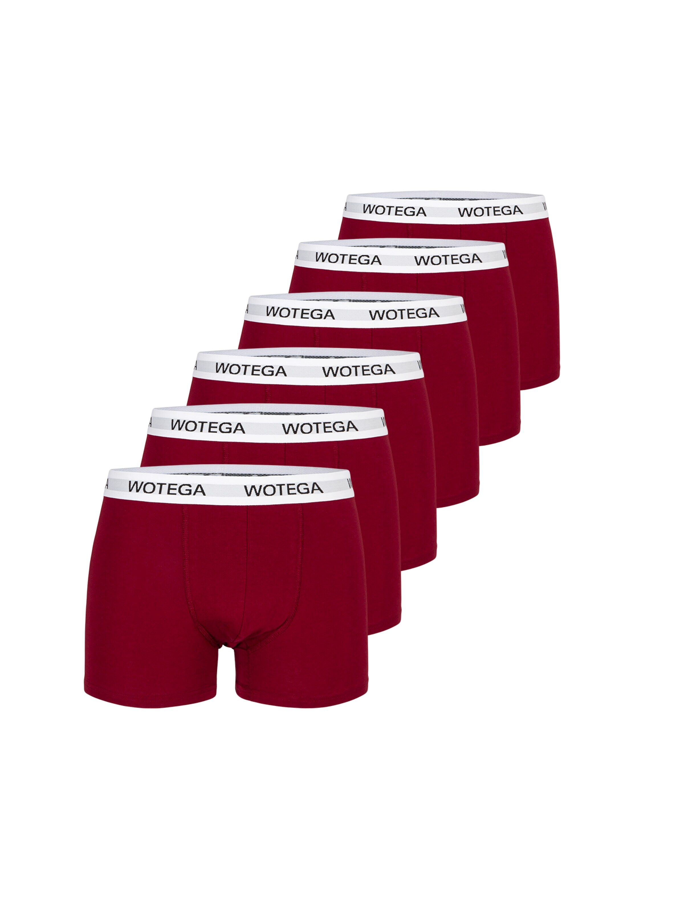WOTEGA Boxer shorts 'Joe' in Red: front