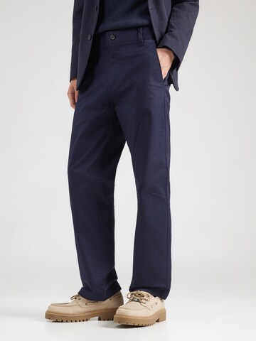 HUGO Regular Chino Pants 'Cino261' in Blue: front