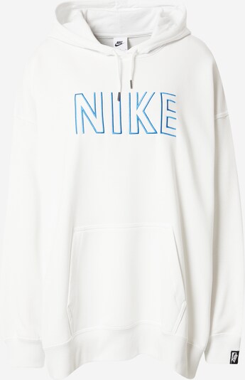 Nike Sportswear Sweatshirt em azul / branco, Vista do produto