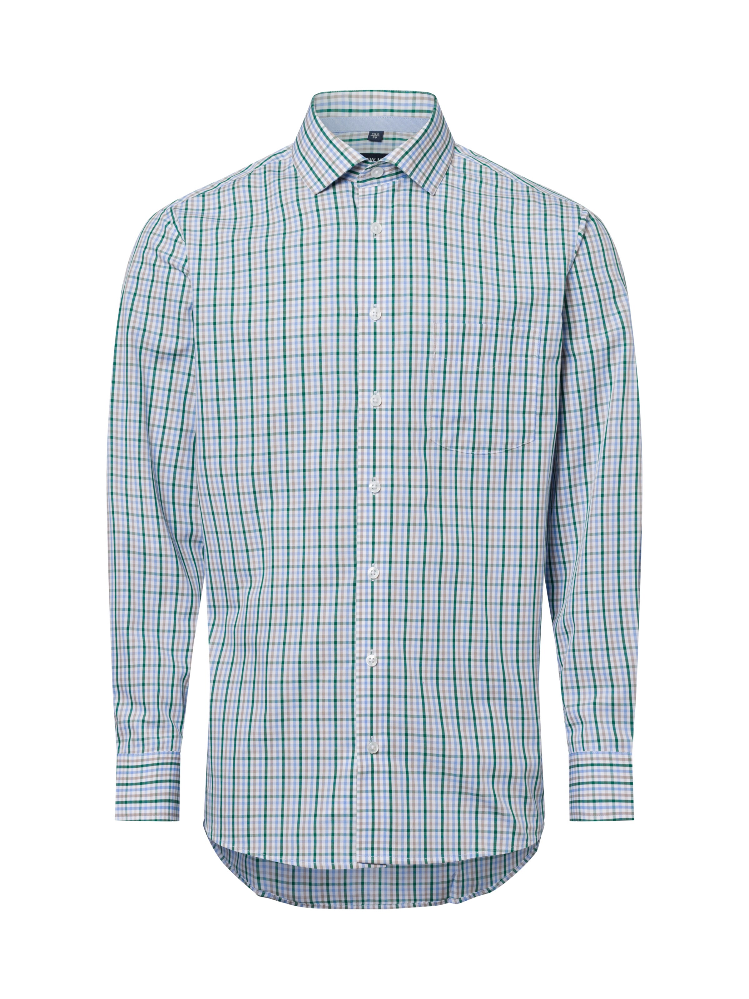 Andrew James Hemd ' ' in Blau: Vorderseite