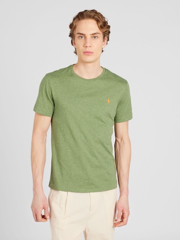 Polo Ralph Lauren Regular fit Тениска в зелено: отпред