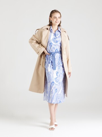 Emily Van Den Bergh Shirt Dress in Blue