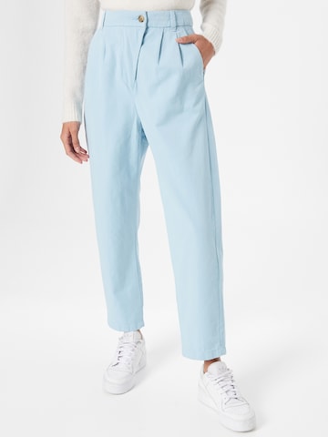 Regular Pantalon à pince ESPRIT en bleu : devant